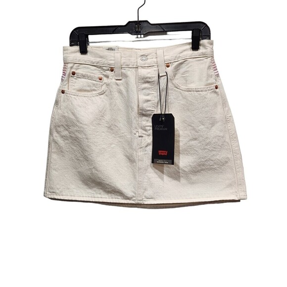 NEW! Levi's Rainbow Ribcage Skirt, 30 (US 10) - Picture 5 of 16